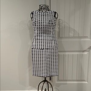 Banana Republic Navy and White Skirt Set